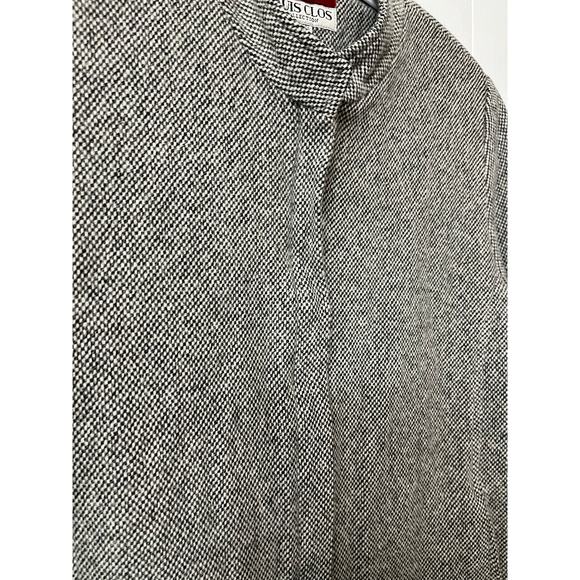 Huis Clos Wool Blend Zipper Jacket Size 12 - Picture 3 of 6